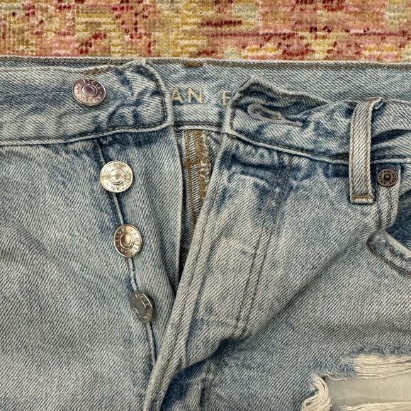 American Eagle High Rise Denim Shorts - Picture 4 of 4